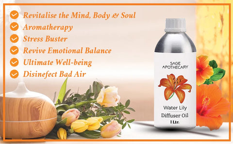 Benefits of waterlily diffuser oil