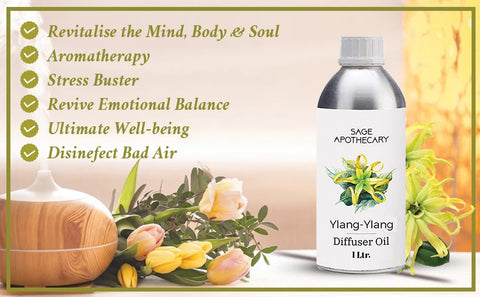 Benefits of ylang ylang diffuser oil