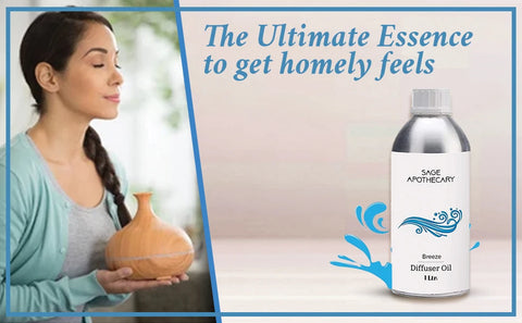 Get homely flees with Breeze diffuser oil