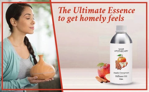 Get homely flees with apple cinnamon diffuser oil