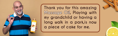 Lemon cinnamon massage oil benefits