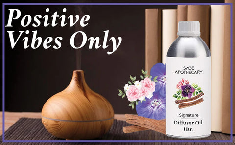 Positive vibes only signature diffuser oil