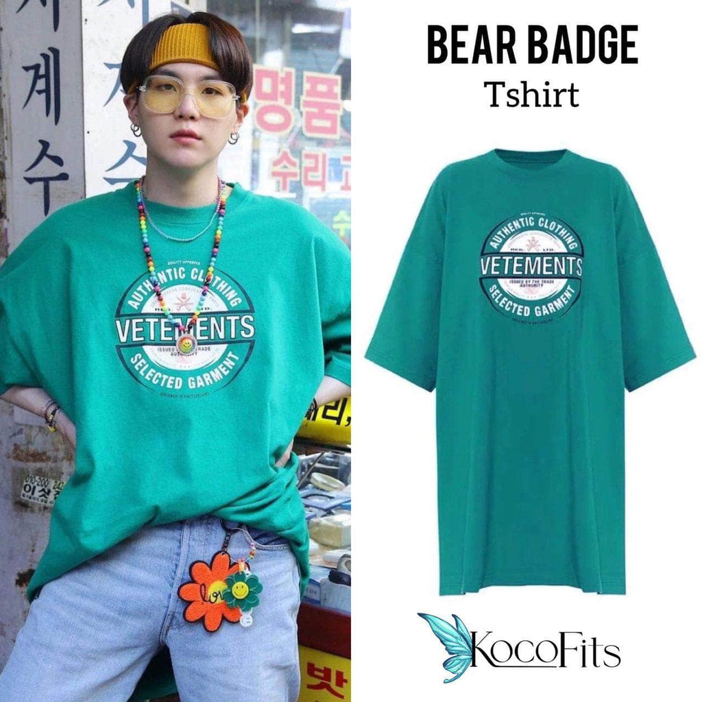 Vetements beer badge tee ビールバッヂ Tシャツ bts-