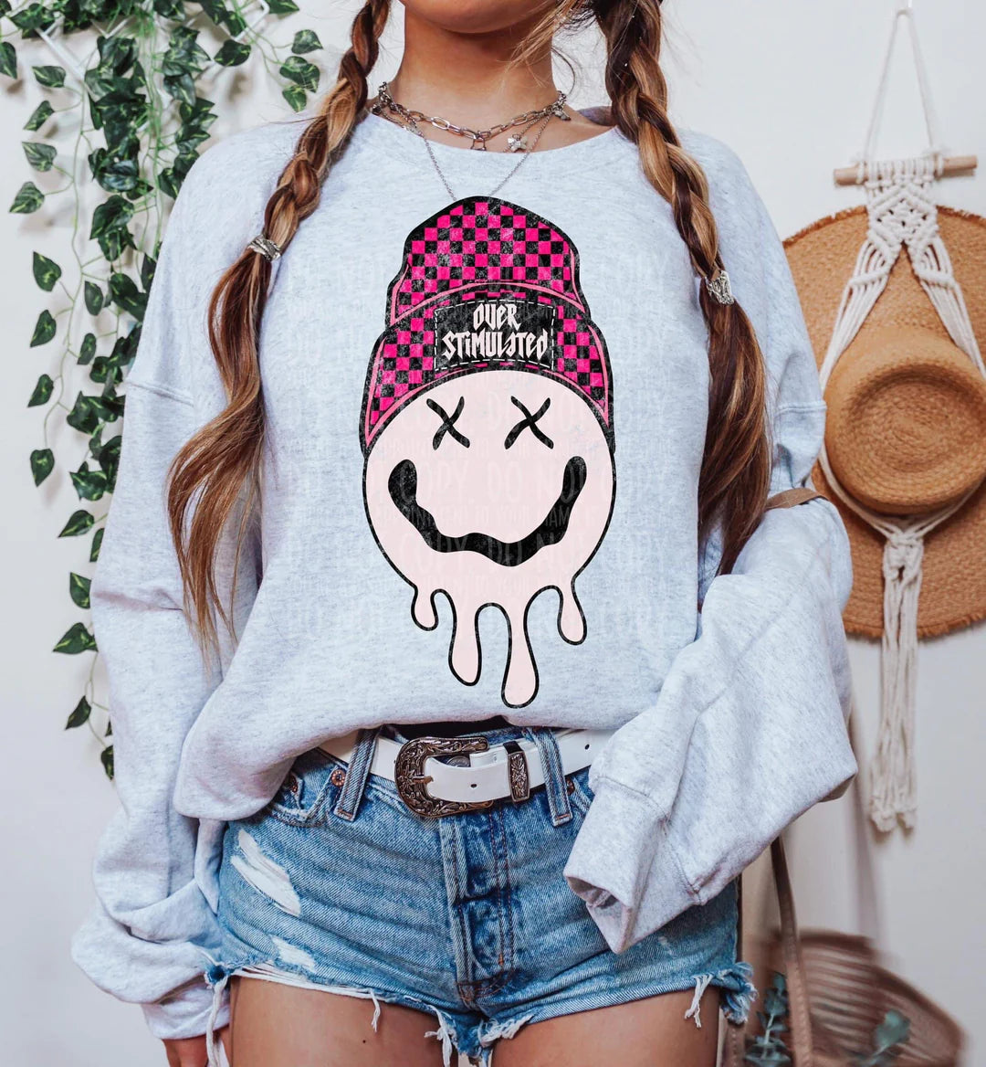 Overstimulated beanie