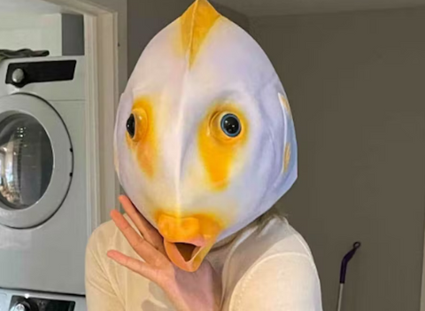 CreepyParty offers the costume tropical fish masks online 