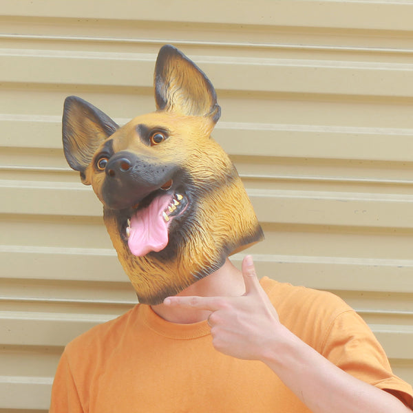 CreepyParty Halloween Party Dog Head Mask