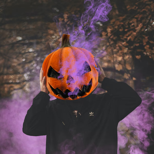 CreepyParty Halloween Costume Pumpkin Mask