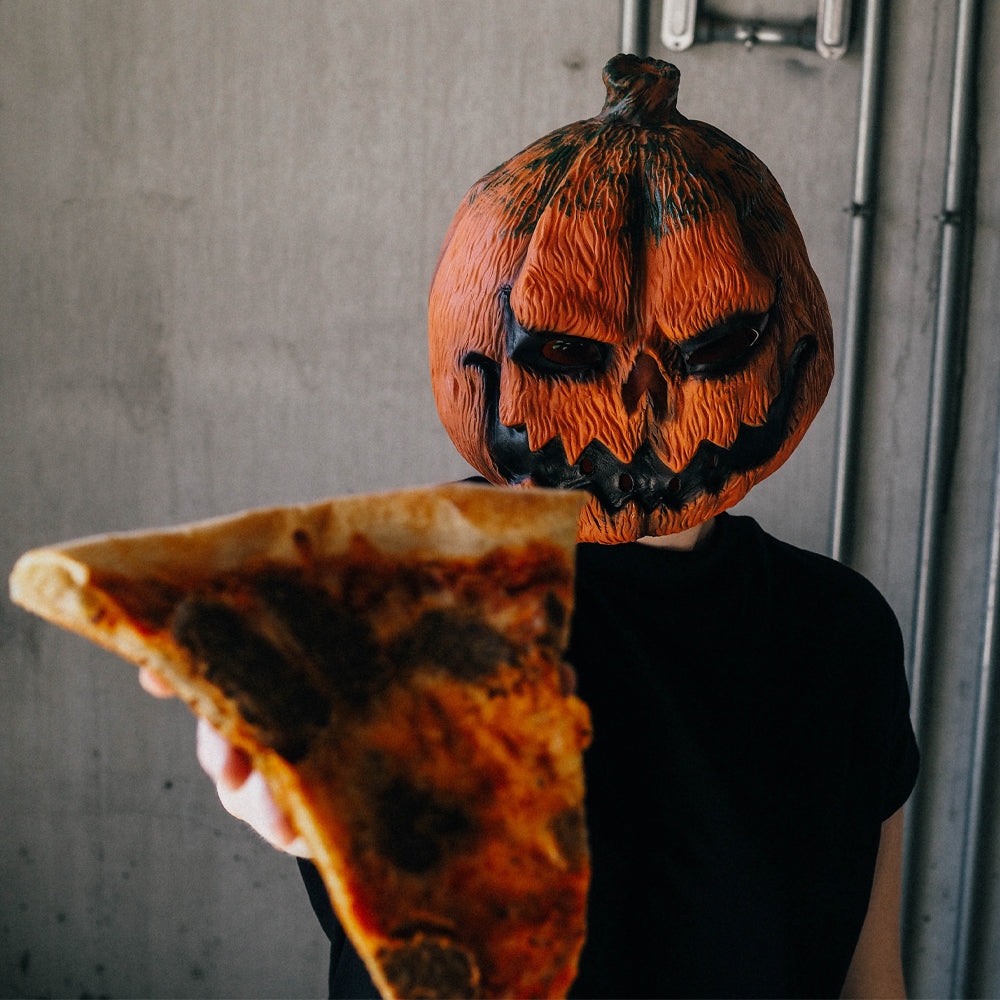 CreepyParty Halloween Costume Pumpkin Mask