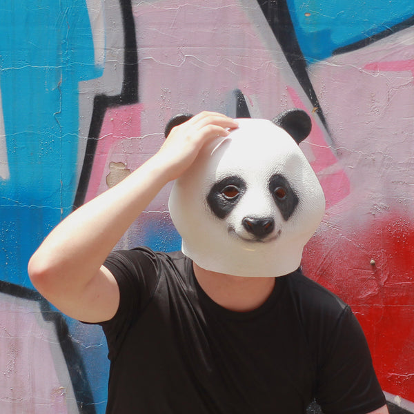 CreepyParty Panda Mask for Christmas