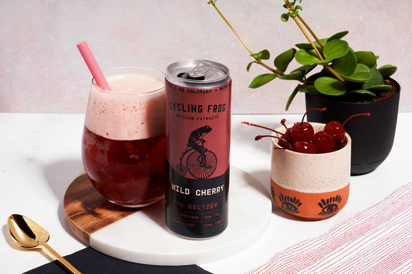 Cycling Frog Wild Cherry Seltzer