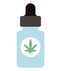 Cannabis tincture emoji