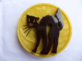 Vintage Cat Buckle