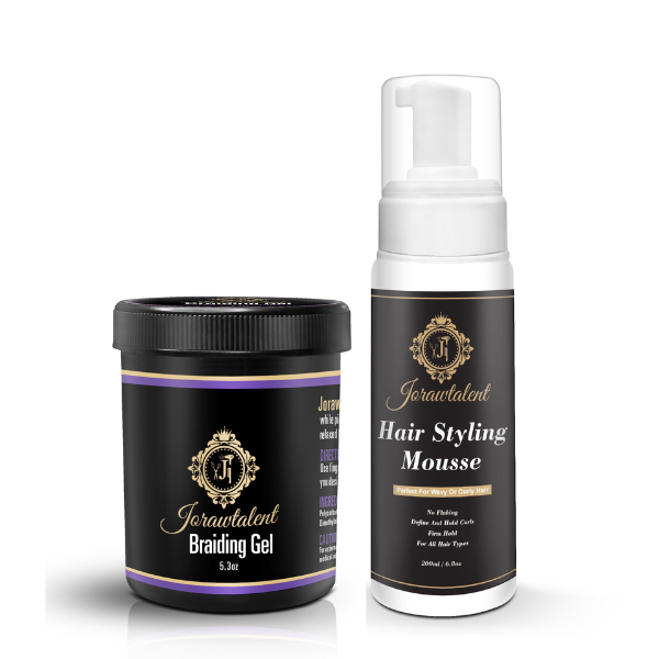 Braid & Styling Mousse - Jorawtalent Hair Products