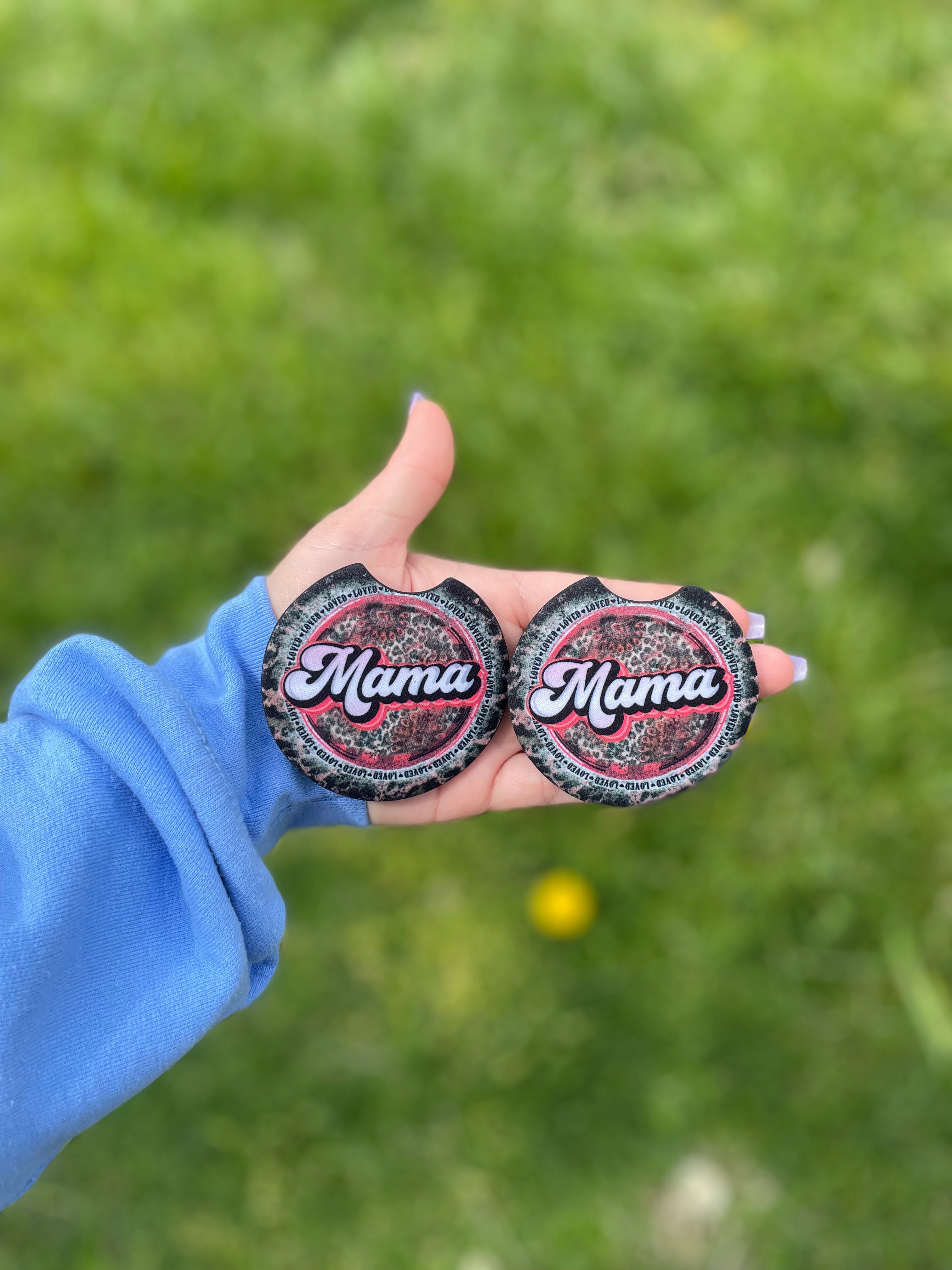 Mama Loved Car Coasters