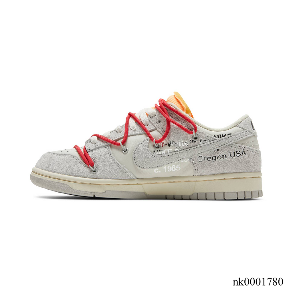 nike dunk low off white lot 40