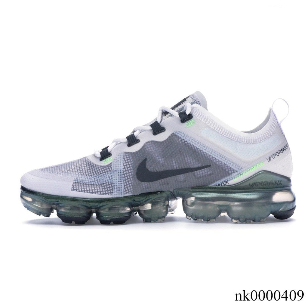 nike air vapormax 2019 premium white platinum tint lime blast