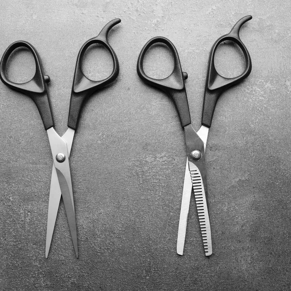 Hairdressing scissors made from high-quality steel