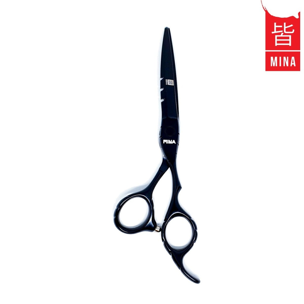 Mina Matte Black Hairdressing Scissor