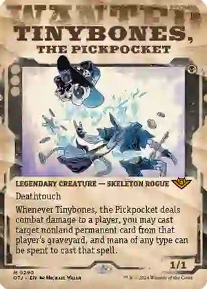 Tinybones, the Pickpocket - Legendary Creature - Skeleton Rogue - Black - Infinity Flux