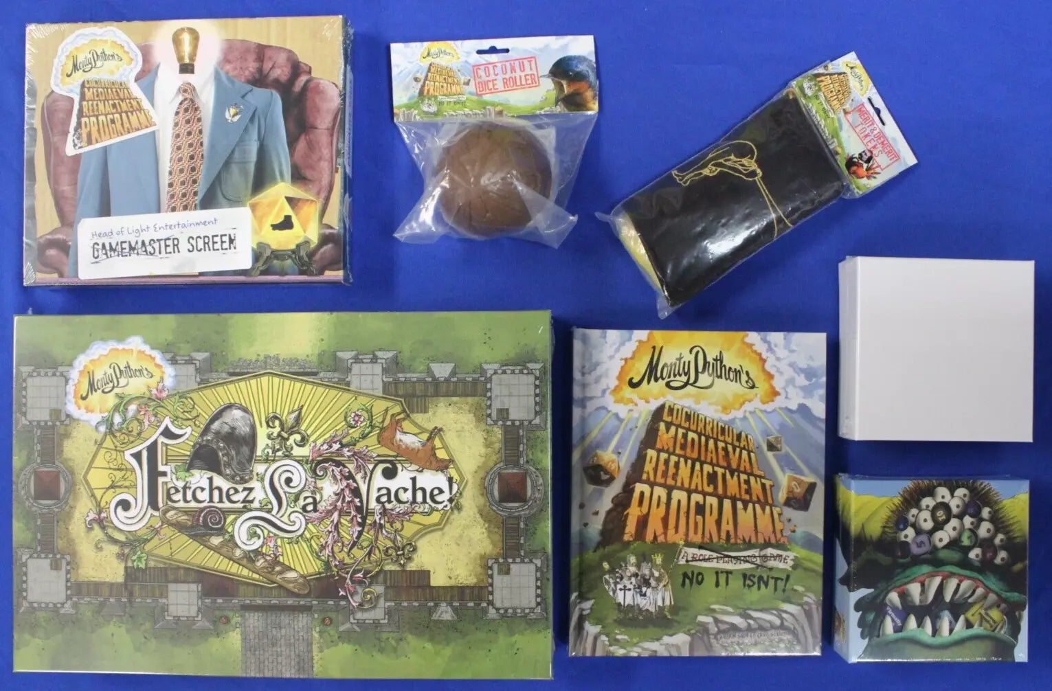 Monty Python's Cocurricular Mediaeval Reenactment Programme Kickstarter RPG Set