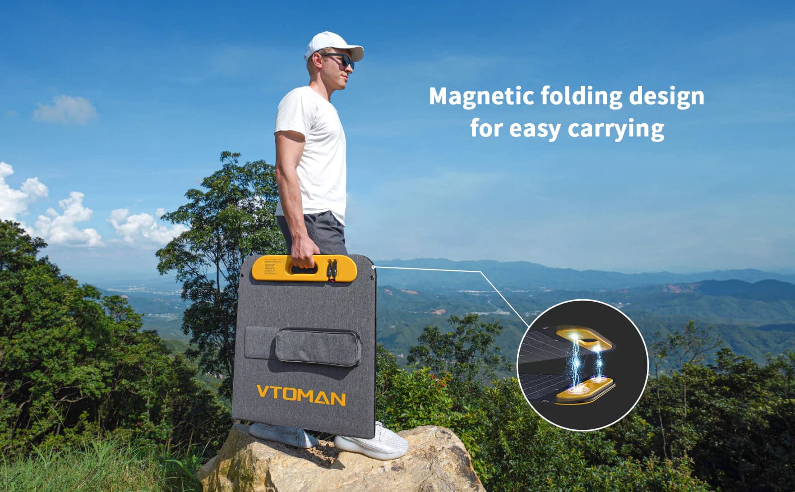 VTOMAN 110W Foldable Portable Solar Panels - ShopSolar.com