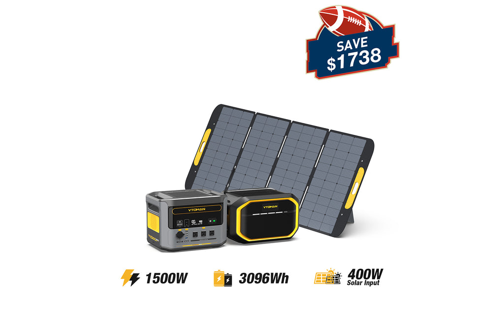 Velocidad de flash 1500W/3096Wh Generador solar de 400W