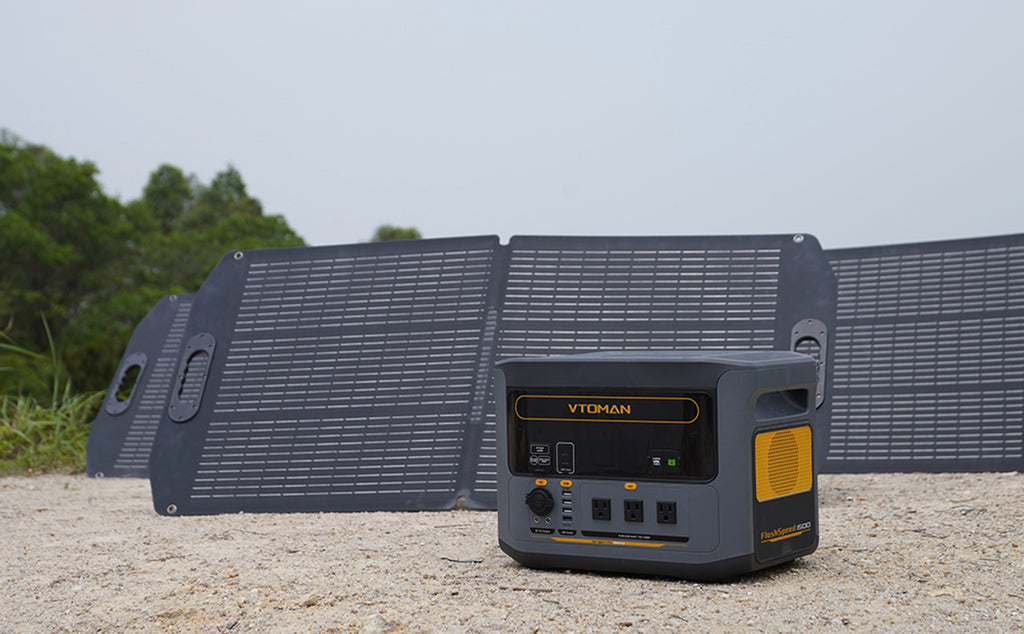 falshspeed 1500 + 400W solar panel is the most popular solar generator in 2023