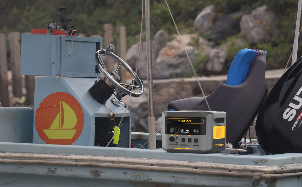 vtoman flashpeed 1500 is battery generator for the boat