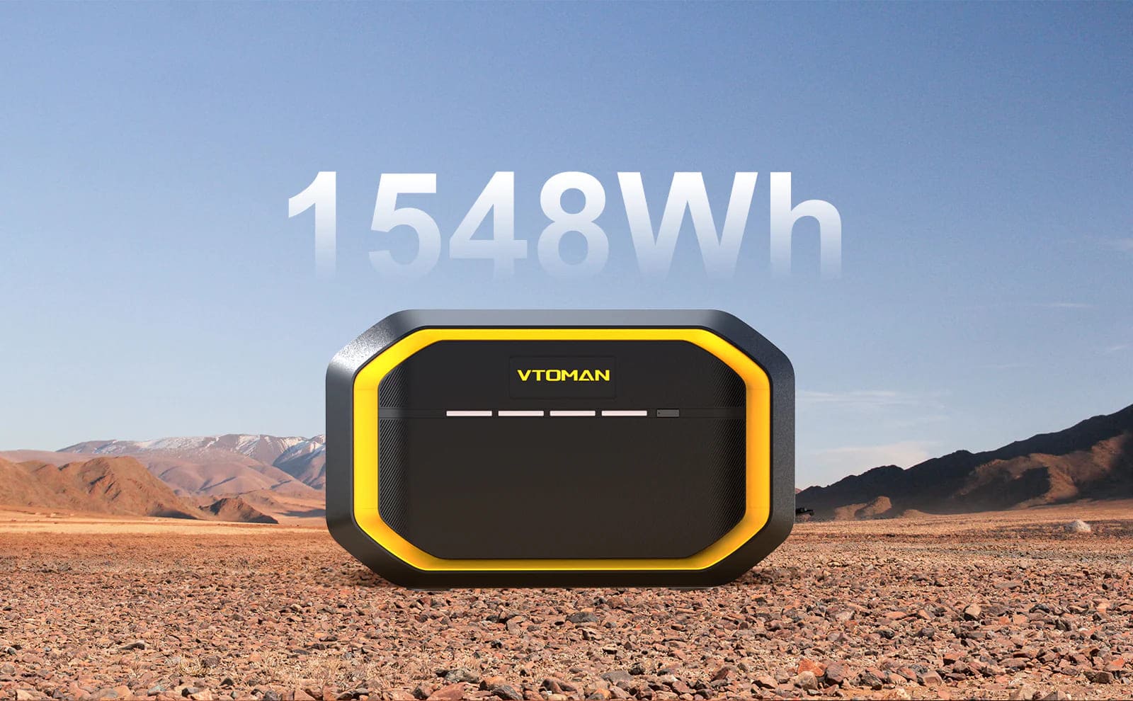 VTOMAN extra battery for off-grid use