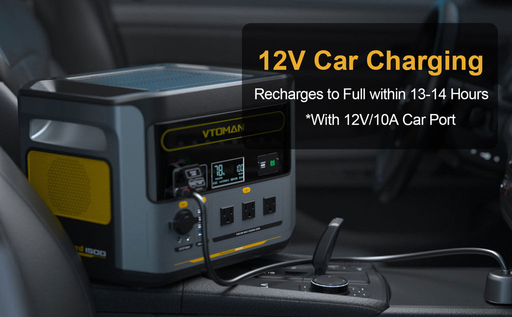 12V car charging