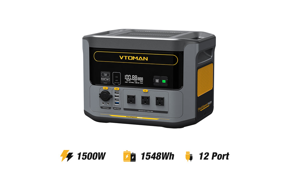 VTOMAN FlashSpeed 1500 power Station