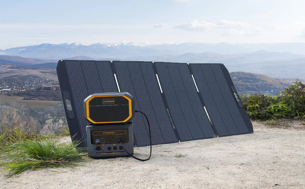 Vtoman FlashSpeed 1500 Solar Generator Kit