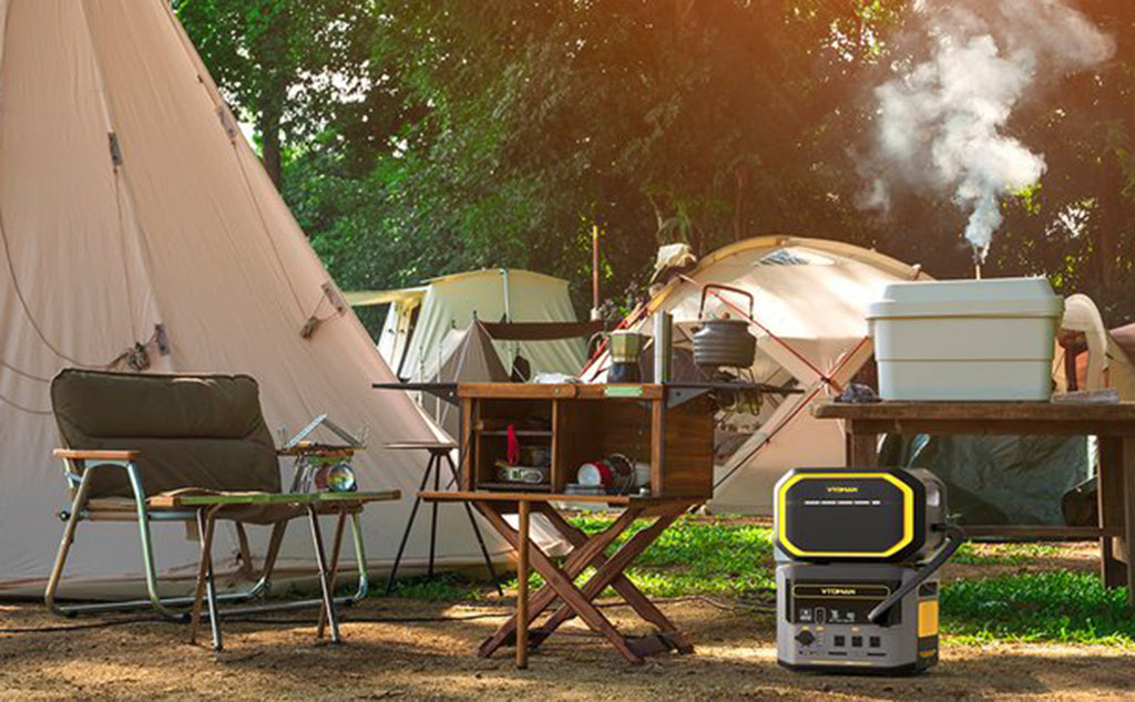 FlashSpeed 1500 portable power station is the most suitable for your camping solar generator