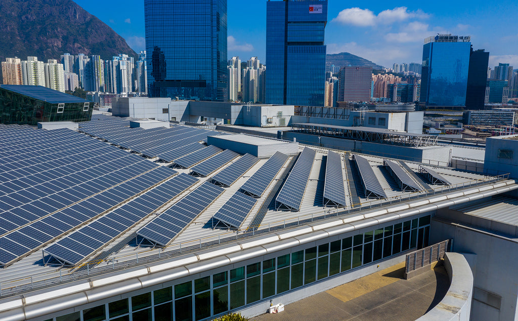 Monocrystalline solar panels, with their higher efficiency rates, are particularly used in densely populated urban areas