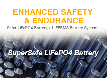 LiFePo4 batery enhanced safety