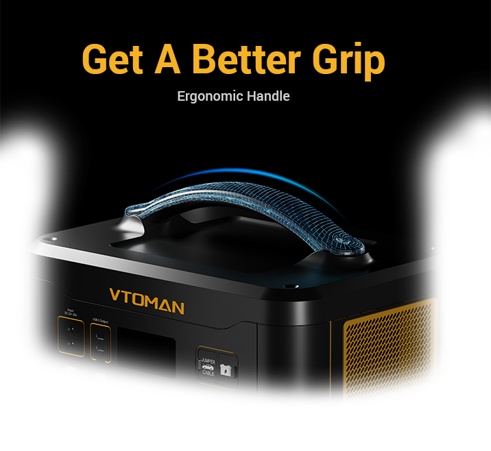 VTOMAN Jump 1500X Portable Power Station, 828Wh LiFePO4 Battery Solar  Generator, 1500W Pure Sine Wave AC Output, 12 Ports, 2376Wh Capacity  Expandable, LED Light From Romantatech888, $808.35