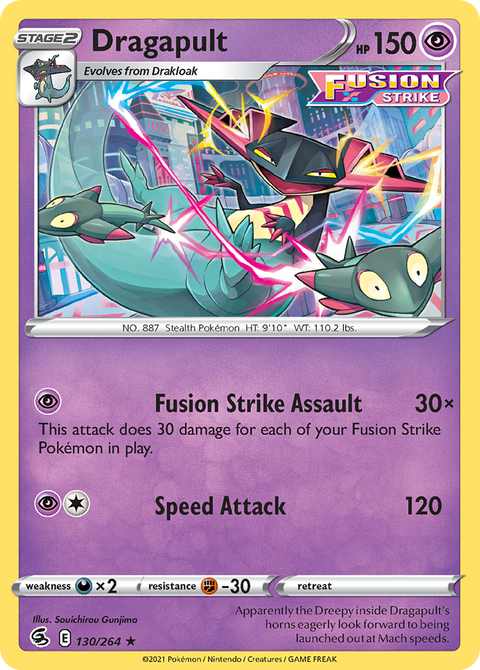 Onix - Fusion Strike Pokémon card 138/264