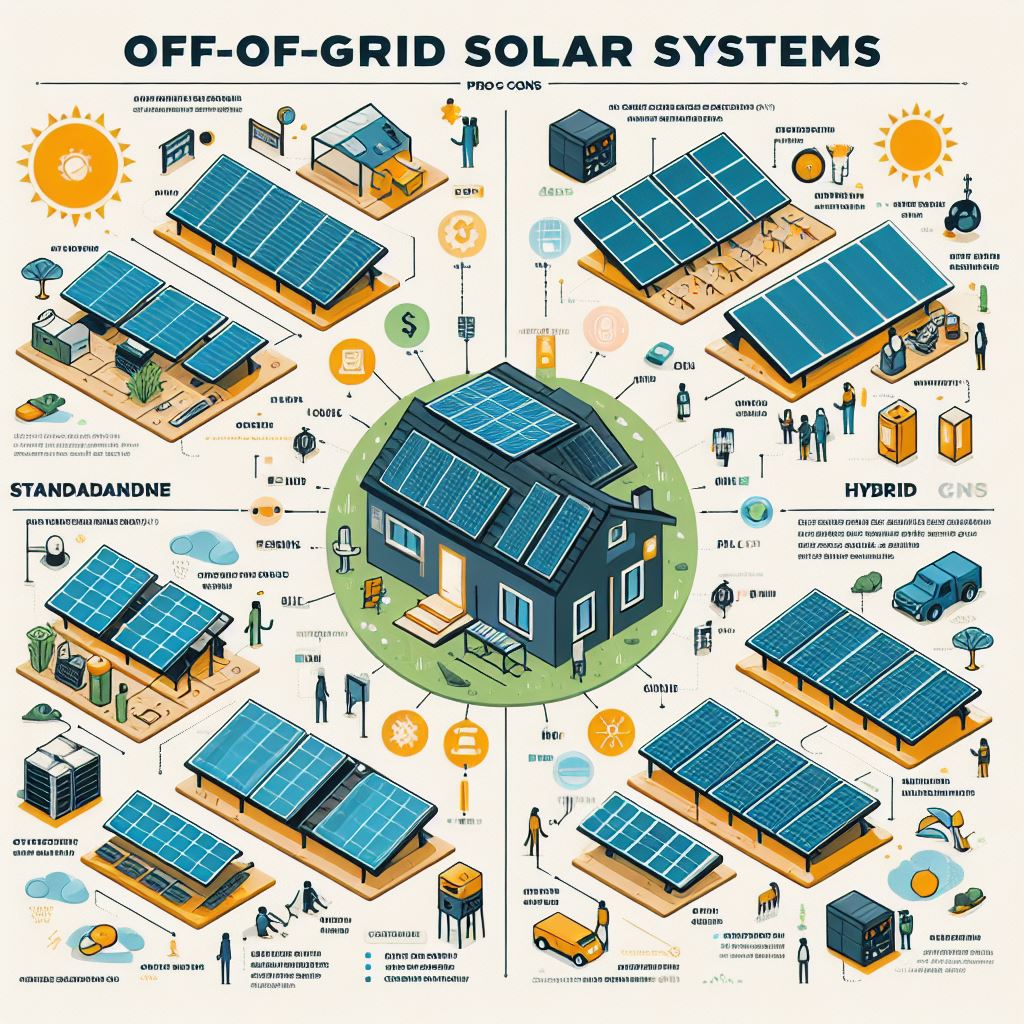 types of off-grid solar systems