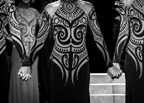 Design pattern Miss Tahiti 2018