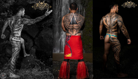 Three men tattoed by tagaloa tattoo