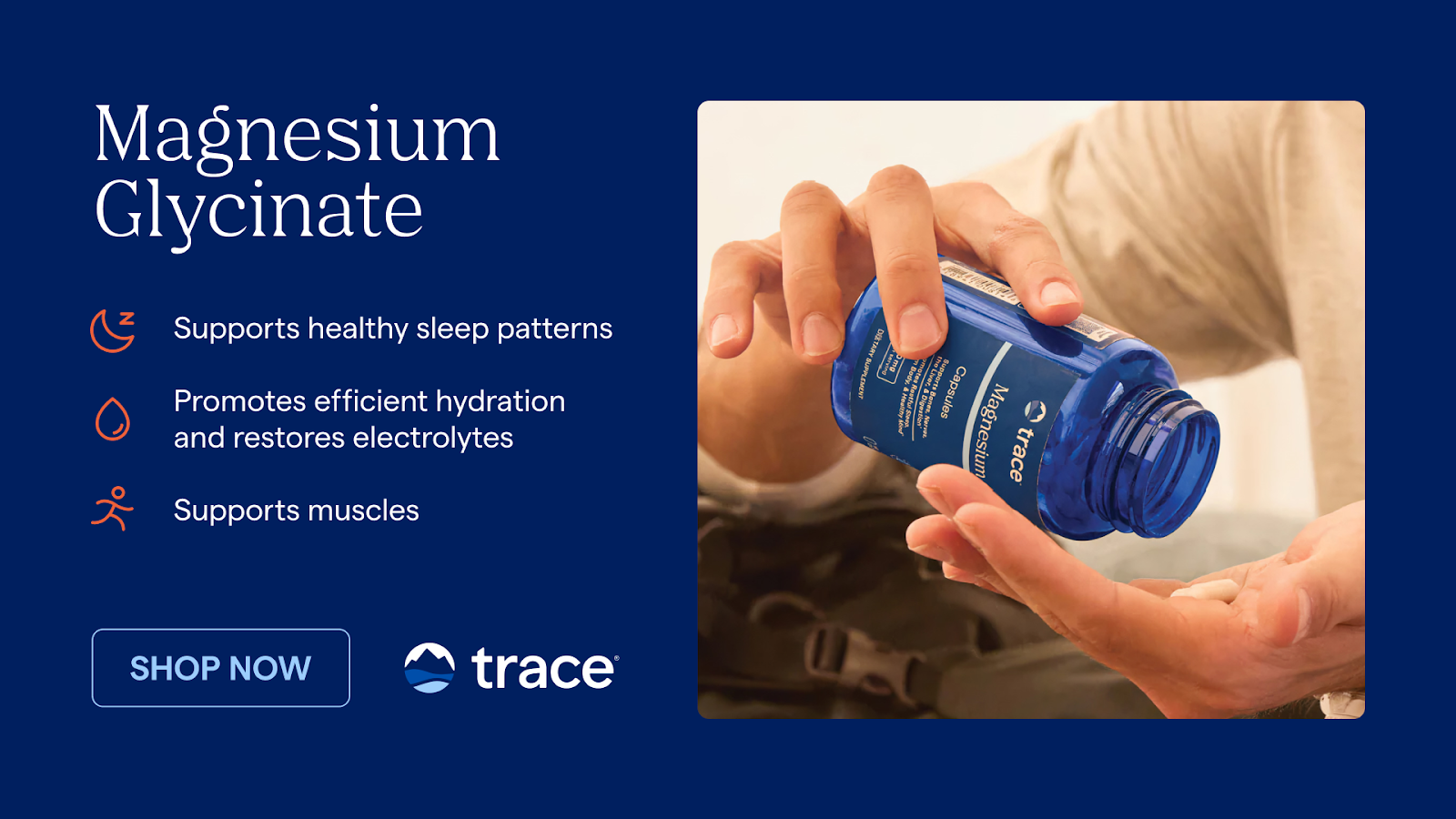 Magnesium Glycinate For Healthy Bones & Muscles