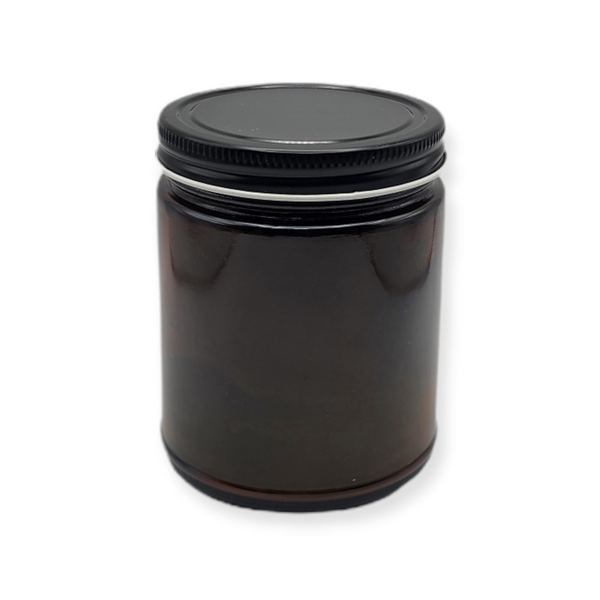 12oz Salsa Jars with Black Lids — nicebottles