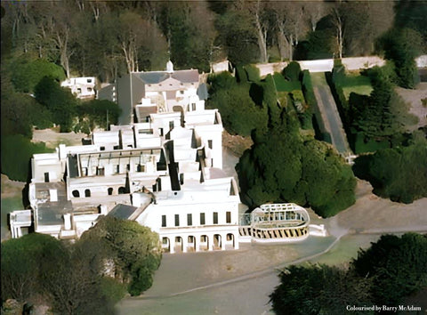 St Anne's Mansion - aerial view