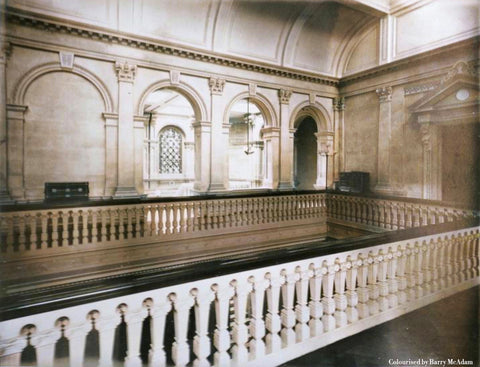 Mezzanine balcony in the great hall