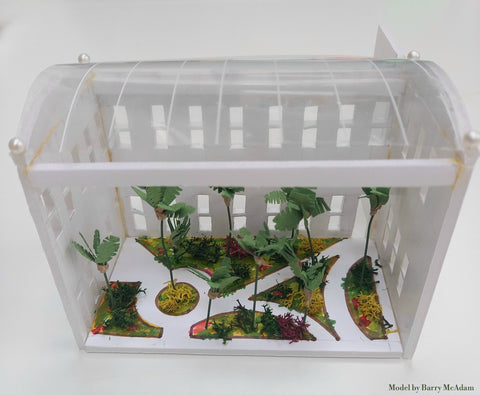 Palm house model