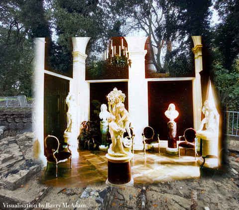 visualisation of statue room