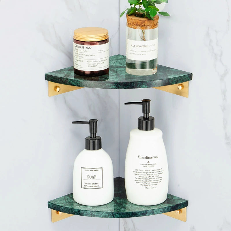 Solid-Brass-Bathroom-Accessories-Marble-Bathroom-Shelf-Brushed-Gold-Shower-Basket-Hair-Dryer-Holder-Wall-Shampoo