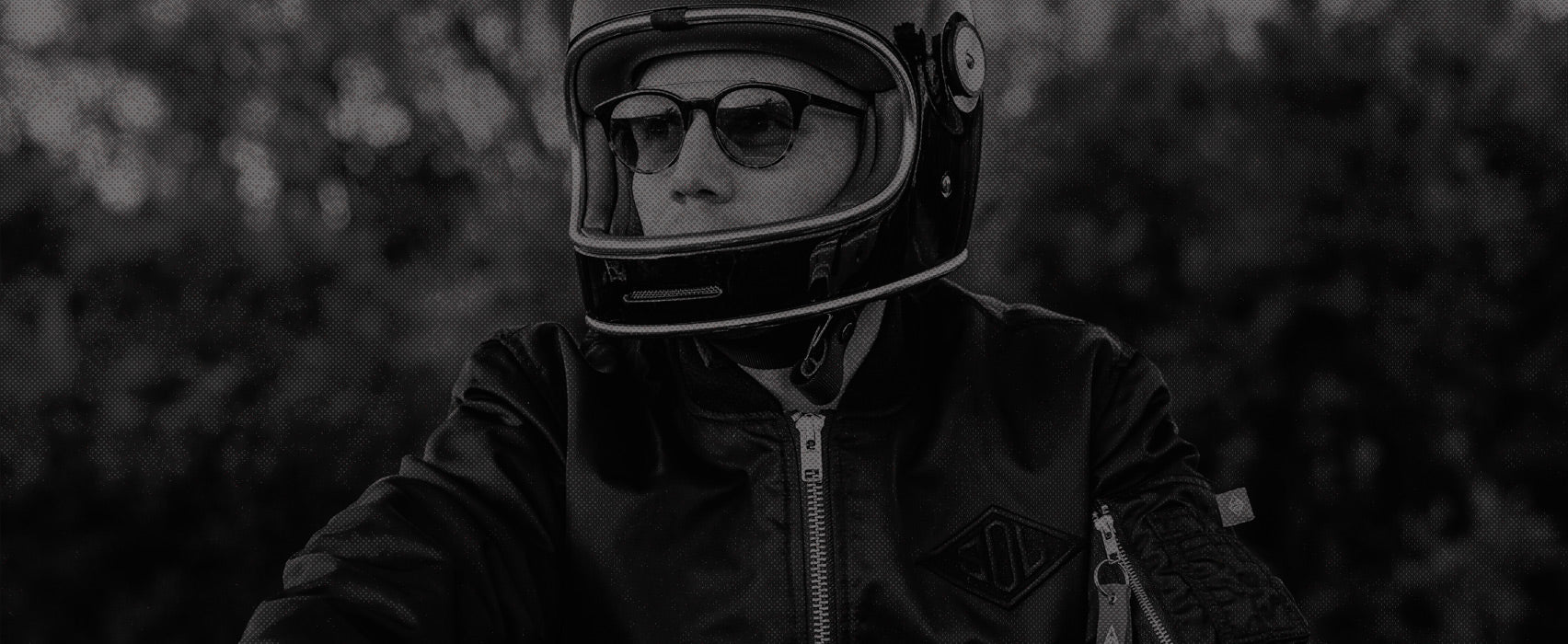 Invictus Paris: Leather motorcycle jacket with thermal lining