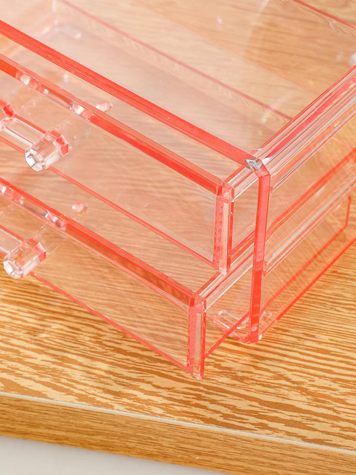 Double-layer Jewelry Storage Box with Drawers – Bfab Qatar