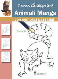 Come disegnare ragazze manga con semplici passaggi: libro di Yishan Li